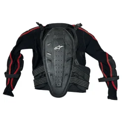 Used Alpine Stars BIONIC JACKET 2 Adult Chest Protector Brace Black