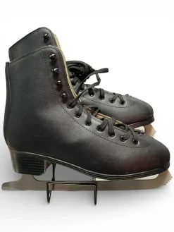 Used American Athletic BLACK FIGURE SKATE S9 Mens Figure Skate Black Senior 9