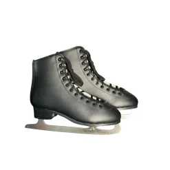 Used American Athletic FIGURE SKATES Mens Figure Skate Black Senior 11