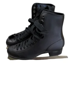 Used American Athletic IMPERIAL Mens Figure Skate Black Senior 5