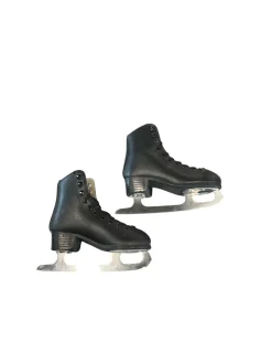 Used American Athletic TRICOT Boys Figure Skate Black Youth 13.0