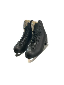 Used American Athletic TRICOT Boys Figure Skate Black Youth 13.0