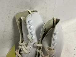 Used AMERICAN Girls Figure Skate White Junior 02