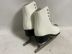 Used AMERICAN Women's Figure Skates White Senior 6