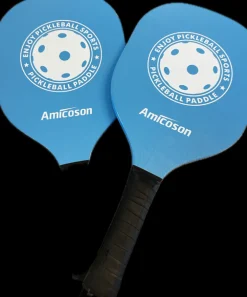 Used AMICOSON Pickleball Racquet Royal Blue (2)