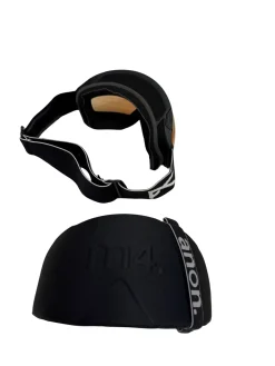 Used Anon M4 Snow Goggles Adult Black w/ Extra Lens