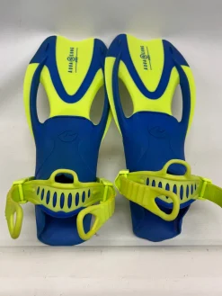 Used Aqua Lung Underwater Fins Royal Blue MD