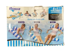 Used Aqua Monterey Hammock Pool and Beach Water Toy