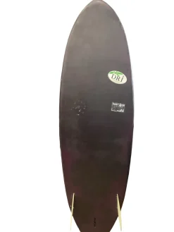 Used AQUBONA WAKE/SURF BOARD Surf Wakeboard Black 168 cm