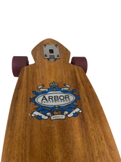 Used Arbor MINDSTATE 37" Complete Skateboard / Longboard w/ Gullwing Charger II Drop-Thru Trucks