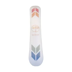 Used Arbor POPARAZZI Womens Snowboard Only Beige 141 cm