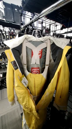 Used ARCTIVA WOMENS SKI SUIT Adult Racing Suit Yellow SM
