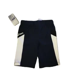 Used Asics Adult Large Anchor Shorts Navy Blue