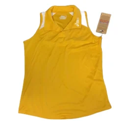 Used Asics Adult Medium Volleyball Top Yellow