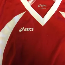 Used Asics Adult 2XL Volleyball Top Red