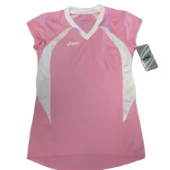 Used Asics Adult XS Volleyball Top Pink