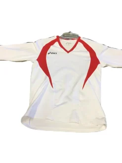 Used Asics BT751 Adult VB Top White XS Red