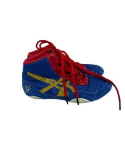 Used Asics JB Elite Jr 2.5 Wrestling Shoes