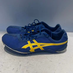 Used Asics Track & Field Cleats Adult Royal Blue Senior 9.5