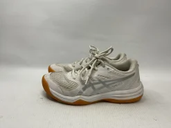 Used Asics UP COURT 5 VB Shoes Junior White Junior 04