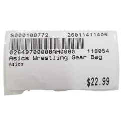 Used Asics Wrestling Gear Backpack
