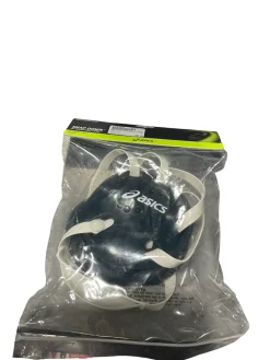 Used Asics Wrestling Headgear Black