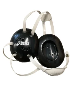 Used Asics Wrestling Headgear Black