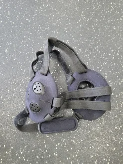 Used Asics Wrestling Headgear Black