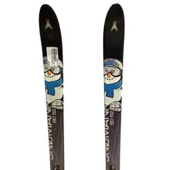 Used ASNES SKIS 75MM BINDING Boys XC Ski/Binding