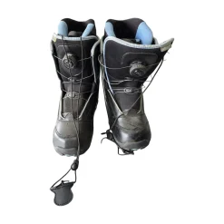 Used ATLANTIS BOA SB BOOTS Womens Snowboard Boots Black Senior 8