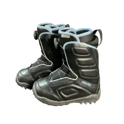 Used ATLANTIS Boys Snowboard Boots Black Junior 03