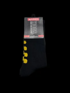 Used Augusta COLOR BLOCK CREW SOCK Athletic Black S/M