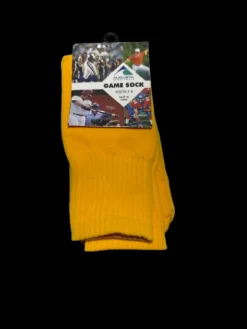 Used Augusta GAME SOCK Athletic Gold S/M