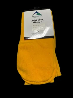 Used Augusta GAME SOCK Athletic Gold S/M