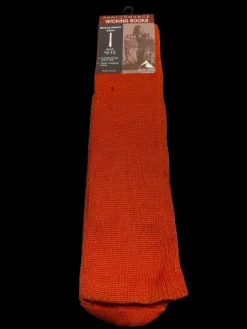 Used Augusta PERFORMANCE WICKING SOCKS Athletic Orange M/L