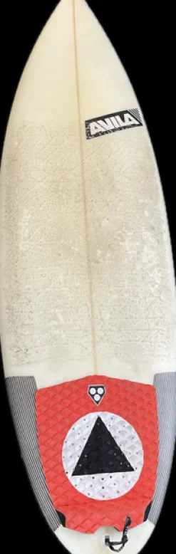 Used AVILA Surfboard White 5Ft 8In