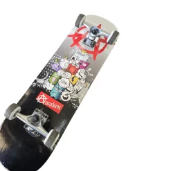 Used AWAKEN BOARD Complete Skateboard Black Regular