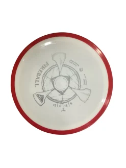Used Axiom FIREBALL Disc Golf Driver White 172g