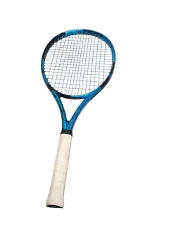 Used Babolat PURE DRIVE 110 Adult Tennis Racquet Royal Blue 4 3/8
