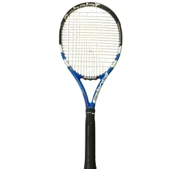 Used Babolat PURE DRIVE Adult Tennis Racquet Royal Blue 4 5/8