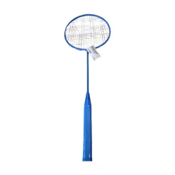 Used BADMINTON RACKET Adult Badminton Racquet Royal Blue Unknown