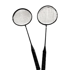 Used BADMINTON RACQUET SET Adult Badminton Racquet Black Unknown
