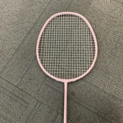 Used BADMITON RAQUET PINK Adult Badminton Racquet Pink Unknown