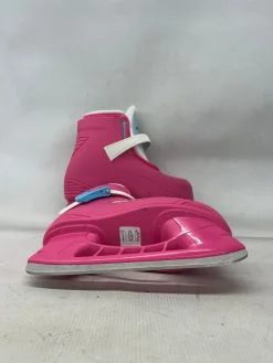 Used Bauer 10/11 SKATES Girls Softboot Skate Pink Adjustable