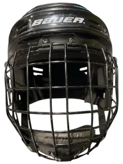Used Bauer BAUER Helmet Cage Combo Black MD