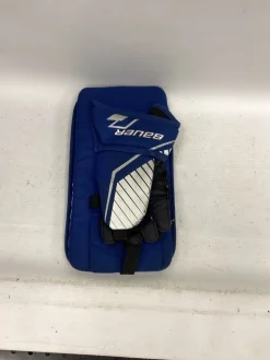 Used Bauer BLOCKER Street Goalie Blocker Jr Royal Blue
