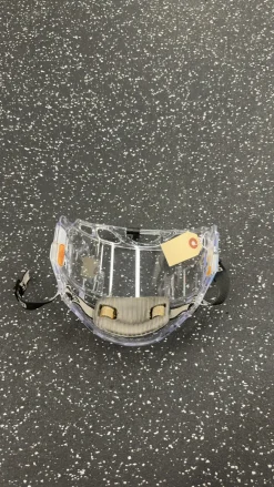 Used Bauer CONCEPT 3 Helmet Full Visor Combo White S/M