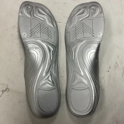 Used Bauer Ice Skate Orthotics Navy Blue And Carolina Blue