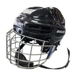 Used Bauer IMS 5.0 COMBO HELMET Helmet Cage Combo Black SM