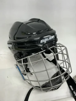 Used Bauer IMS Helmet Cage Combo Black MD